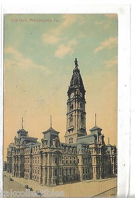 City Hall-Philadelphia,Pennsylvania 1911 - Cakcollectibles