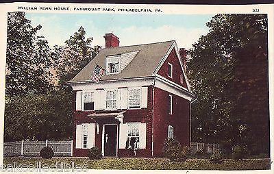 William Penn House,Fairmount Park-Philadelphia,Pennsylvania - Cakcollectibles