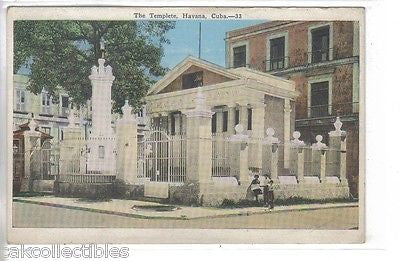 The Templete-Havana,Cuba 1928 - Cakcollectibles