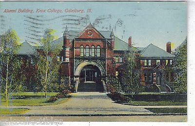 Alumni Building,Knox College-Galesburg,Illinois - Cakcollectibles