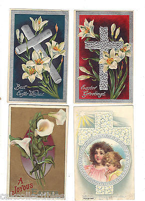 Lot of 4 Antique Easter Post Cards-Lot 41 - Cakcollectibles - 1