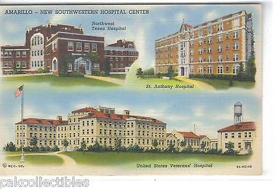 New Southwestern Hospital Center-Amarillo,Texas - Cakcollectibles