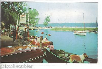Jimmerson Creek,looking toward Bledsoes Beach-Lake James,Indiana - Cakcollectibles