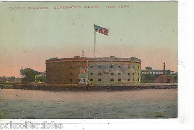 Castle Williams,Governor's Island-New York 1912 - Cakcollectibles