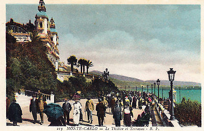 Monte Carlo Postcard - Cakcollectibles