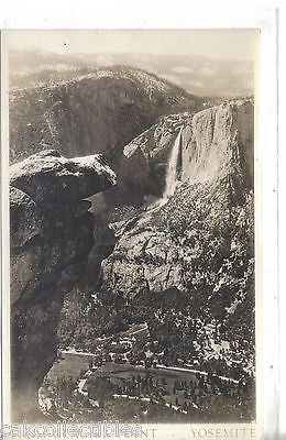 RPPC-View from Glacier Point-Yosemite - Cakcollectibles