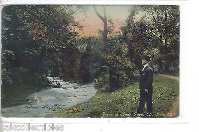 Scene in Wade Park-Cleveland,Ohio 1910 - Cakcollectibles