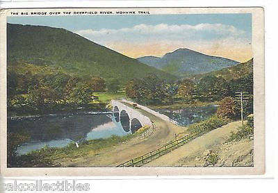 The Big Bridge over The Deerfield River-Mohawk Trail-Massachusetts - Cakcollectibles