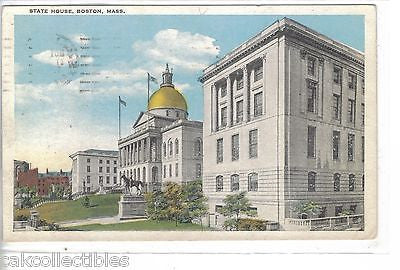 State House-Boston,Massachusetts 1926 - Cakcollectibles