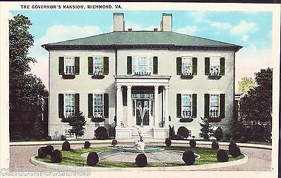The Governor's Mansion-Richmond,Virginia - Cakcollectibles