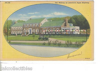 The Midway on America's Super Highway-Pennsylvania Turnpike - Cakcollectibles
