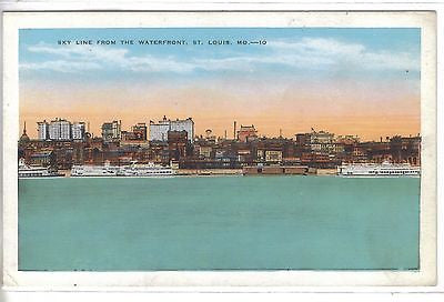 Skyline from The Waterfront-St. Louis,Missouri - Cakcollectibles