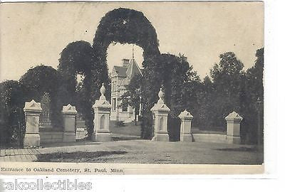 Entrance to Oakland Cemetery-St. Paul,Minnesota - Cakcollectibles
