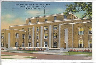 New Fine Arts and Commerce Building,Indiana State Teachers College-Terre Haute - Cakcollectibles