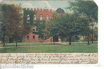 Western Reserve University,Observatory-Cleveland,Ohio 1907 - Cakcollectibles