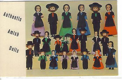 Amish Dolls,Garden Spot Gifts-Lancaster,Pennsylvania Post Card - 1