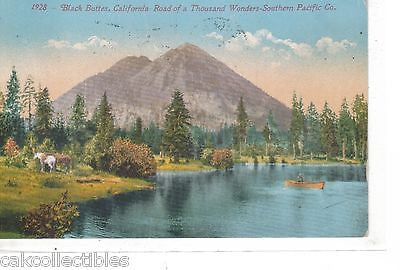Black Buttes,California-Road of A Thousand Wonders-Southern Pacific Co. 1912 - Cakcollectibles