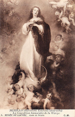 La Conception Immaculee De La Vierge Postcard - Cakcollectibles