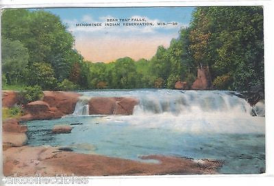 Bear Trap Falls-Menominee Indian Reservation-Wisconsin - Cakcollectibles