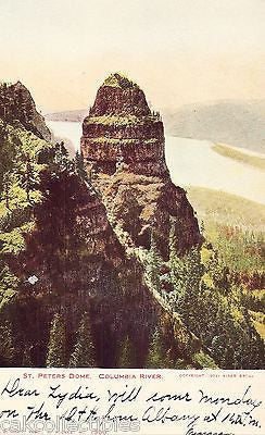 St. Peters Dome-Columbia River 1906 - Cakcollectibles