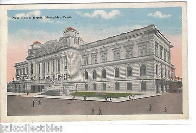 New Union Depot-Memphis,Tennessee 1916 - Cakcollectibles