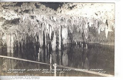 RPPC-Submarine Gardens and Crystal Lake,Merramec Caverns-Stanton,Mo. - Cakcollectibles - 1