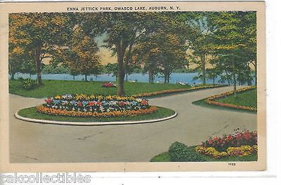 Enna Jettick Park,Owasco Lake-Auburn,New York 1940 - Cakcollectibles