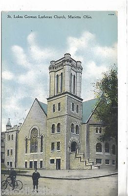 St. Lukes German Lutheran Church-Marietta,Ohio - Cakcollectibles