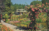 Butchart gardens - The Residence- Victoria,B.C.,Canada Postcard - Cakcollectibles - 1