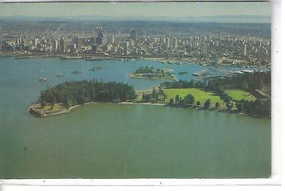 Brockton Point Aerial and Cancouver Waterfront, Vancouver, B.C., Canada - Cakcollectibles
