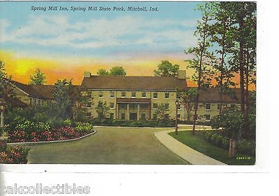 Spring Mill Inn,Spring Mill State Park-Mitchell,Indiana 8866 - Cakcollectibles