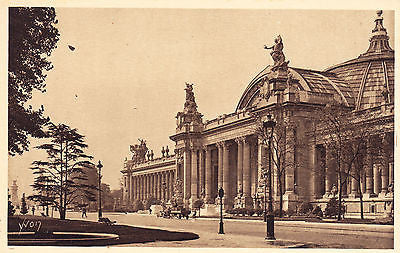 La Grand Palais Champs Elysees France Postcard - Cakcollectibles