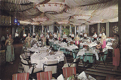 The Main Dinning Room - La Tunisia Restaurant - Dallas, Texas Postcard - Cakcollectibles - 1