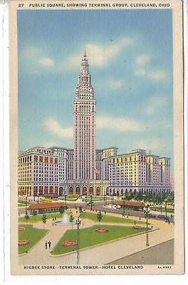 Public Square,showing Terminal Group-Cleveland,Ohio - Cakcollectibles