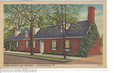 James Monroe Law Building-Fredericksburg,Virginia - Cakcollectibles