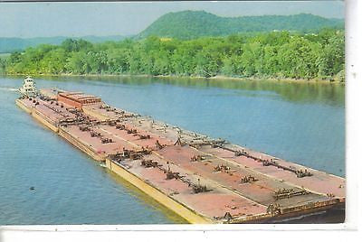 One of The Many Towboats That Ply the Ohio River, Ohio - Cakcollectibles