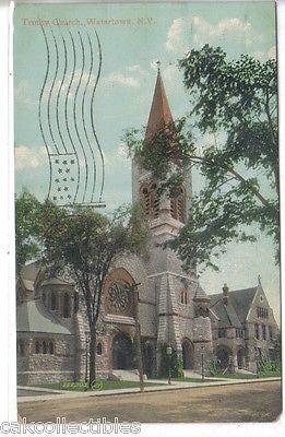 Trinity Church-Watertown,New York 1909 - Cakcollectibles - 1