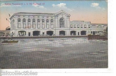 Buffalo Terminal D.L. & W. Railroad 63 1917 - Cakcollectibles - 1