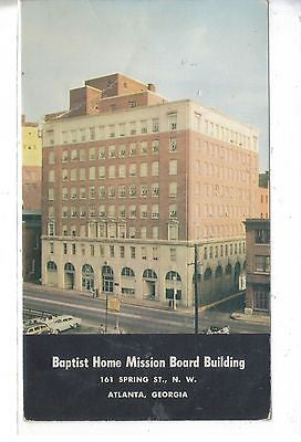Baptist Home Mission Boarding Building, Atlanta, Georgia - Cakcollectibles