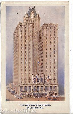 The Lord Baltimore Hotel-Baltimore,Maryland - Cakcollectibles