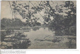 Entrance to Sylvan Lake-Pontiac,Michigan 1909 - Cakcollectibles - 1