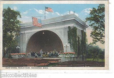 Band Stand,Public Park-Rochester,Minnesota - Cakcollectibles