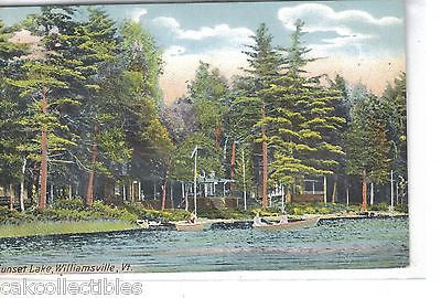 Sunset Lake-Williamsville,Vermont - Cakcollectibles