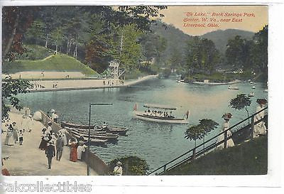 "The Lake",Rock Springs Park-Chester,West Virginia - Cakcollectibles