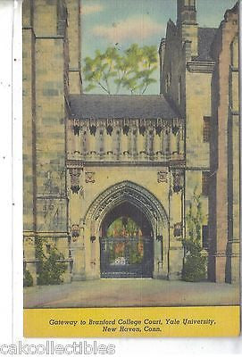 Gateway to Branford College Court,Yale University-New Haven,Connecticut - Cakcollectibles
