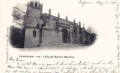 tarascon L'Eglise Sainte Marthe Postcard - Cakcollectibles