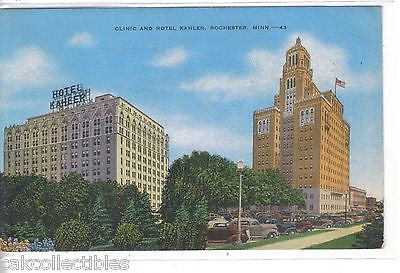 Clinic and Hotel Kahler-Rochester,Minnesota 1951 - Cakcollectibles