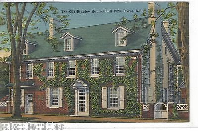 The Old Ridgley House-Dover,Delaware - Cakcollectibles