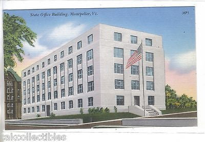 State Office Building-Montpelier,Vermont - Cakcollectibles