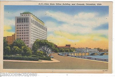 Ohio State Office Building and Grounds-Columbus,Ohio - Cakcollectibles